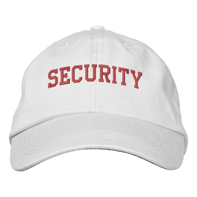 BORDADA GORRA DE SEGURIDAD CAP USA (Anverso)