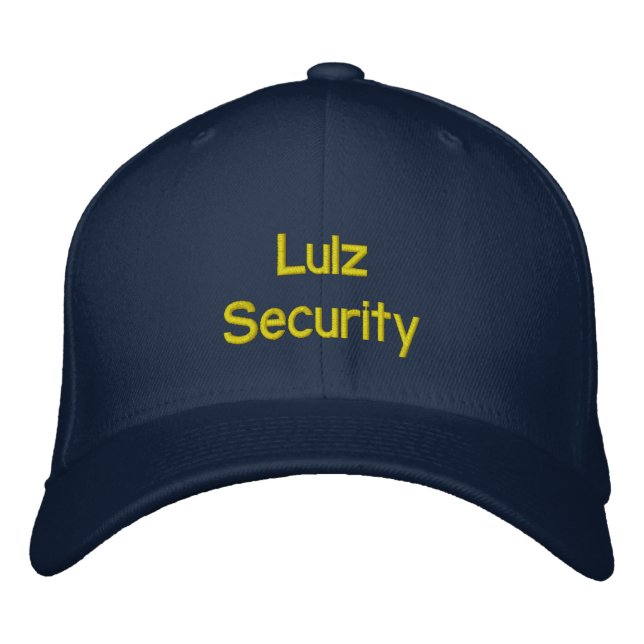 Bordada Gorra de Seguridad de Lulz (Anverso)