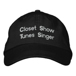 Bordada Gorra de Show Tunes Embroided