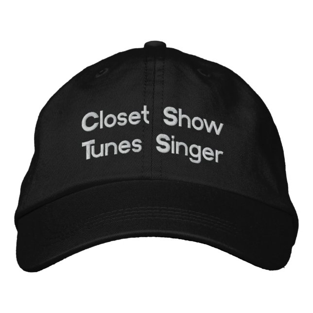 Bordada Gorra de Show Tunes Embroided (Anverso)