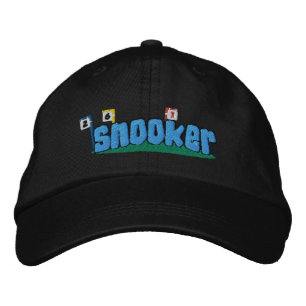 Bordada Gorra de Snooker Embroidered