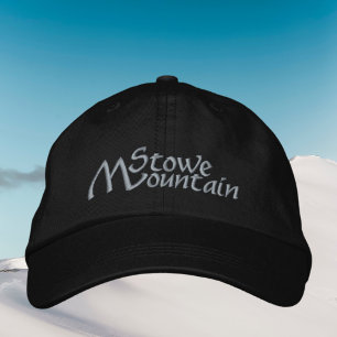 Bordada Gorra de Stowe Mountain Vermont Embroidered