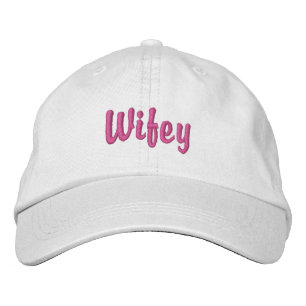Bordada Gorra de Super Cute Wifey Embroidered