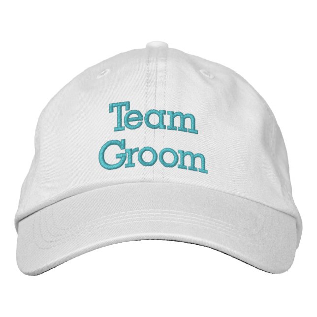 Bordada Gorra de Team Groom Embroidered (Anverso)