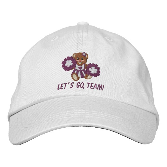 Bordada Gorra de Team Spirit Teddy (Anverso)