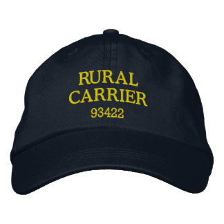 BORDADA GORRA DE TRANSPORTE RURAL