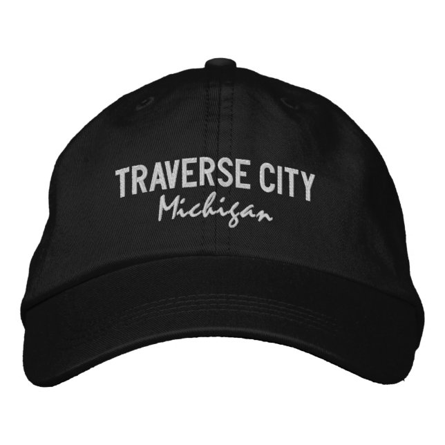 Bordada Gorra de Traverse City (Anverso)