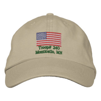 Bordada Gorra de tropa de personalizable