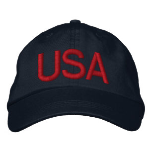 Bordada GORRA de US Blue Embroidered - Personalizado
