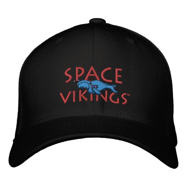 Bordada Gorra de Vikings Espaciales (Anverso)