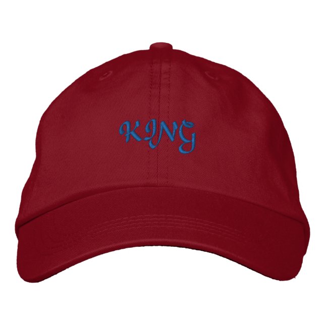 Bordada Gorra de visera elegante con texto personalizado d (Anverso)
