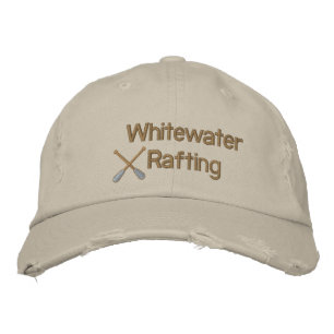 Bordada Gorra de Whitewater Rafting Embroidered