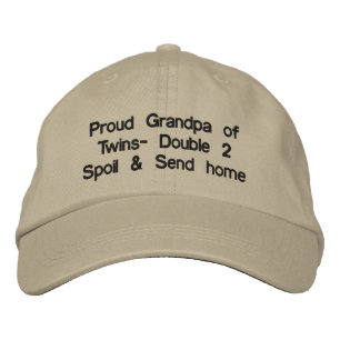 Bordada Gorra del abuelo orgulloso
