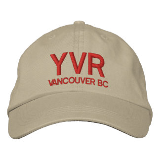 Bordada Gorra del Aeropuerto Internacional de Vancouver (Y