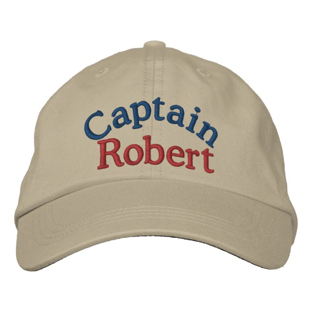 Bordada Gorra del capitán por el SRF (Anverso)
