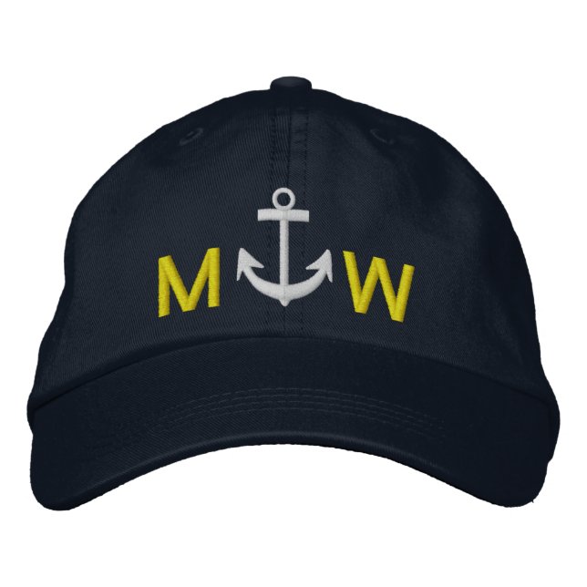 Bordada Gorra del capitán por el SRF (Anverso)