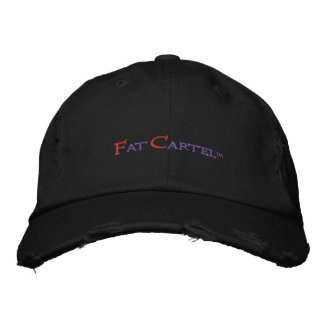 Bordada Gorra del cártel de grasa