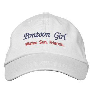 Bordada Gorra del chica el pontón