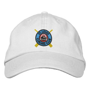 Bordada Gorra del Club de Curling de St Louis