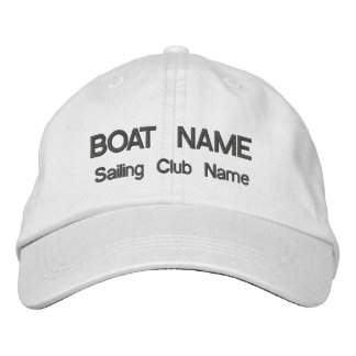 Bordada Gorra del club náutico