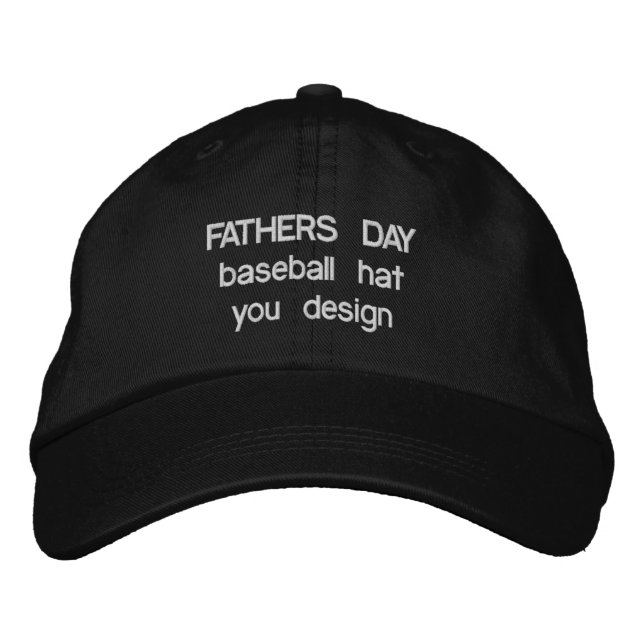 Bordada Gorra del día de padres (Anverso)