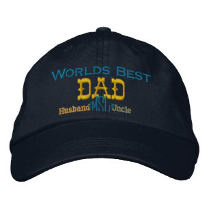 Bordada Gorra del Día del Padres Embroidado