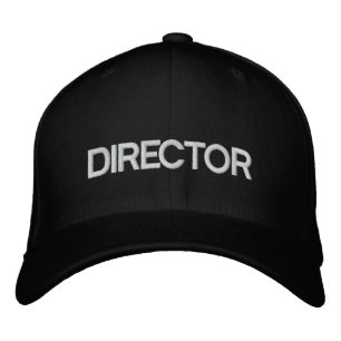Bordada GORRA del DIRECTOR DE PELÍCULAS