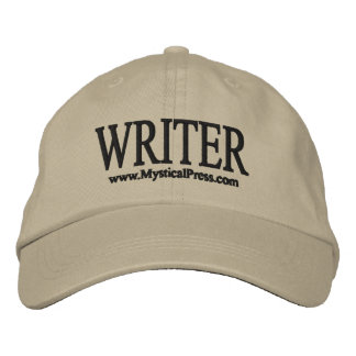 Bordada Gorra del escritor