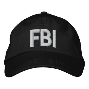 Bordada GORRA del FBI Embroidered