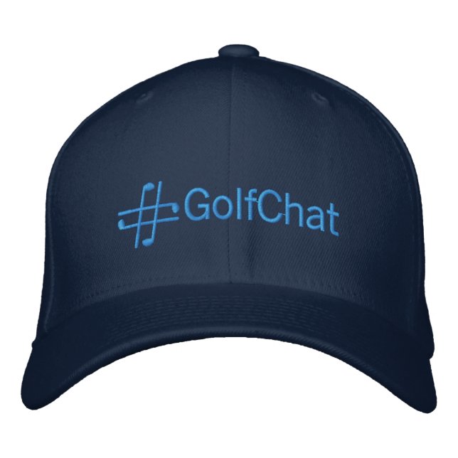 Bordada Gorra del #GolfChat (Anverso)