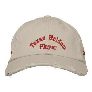 Bordada Gorra del jugador de póquer Utimate