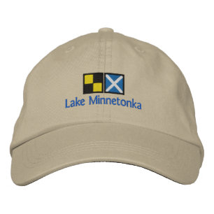 Bordada Gorra del lago Minnetonka