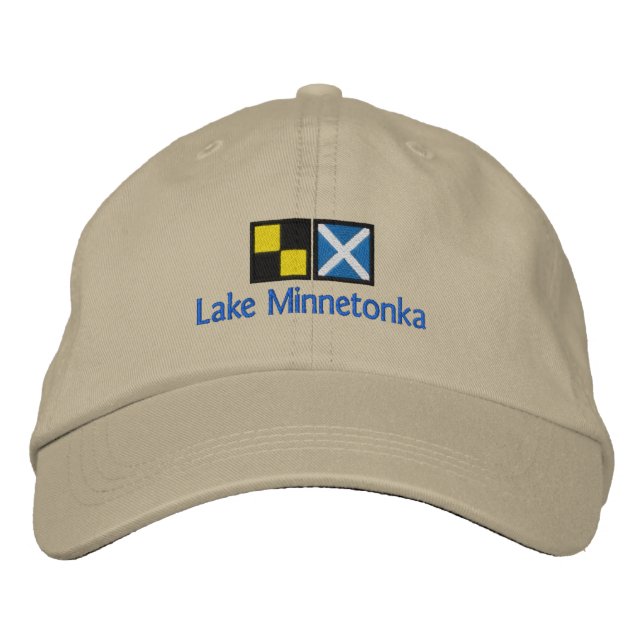 Bordada Gorra del lago Minnetonka (Anverso)