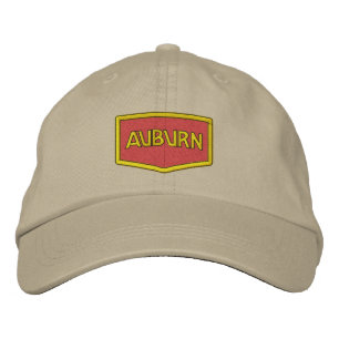 Bordada Gorra del logotipo de Auburn