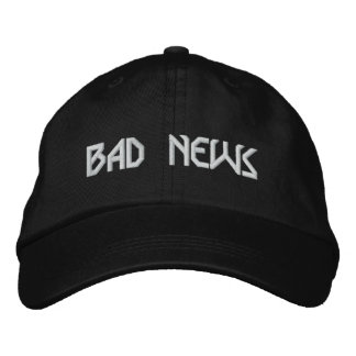 Bordada Gorra del logotipo de BAD NEWS