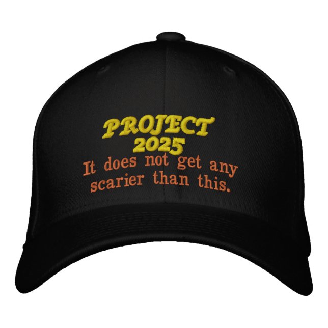 Bordada Gorra del proyecto 2025 (Anverso)