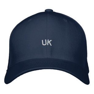Bordada Gorra del Reino Unido con bordado