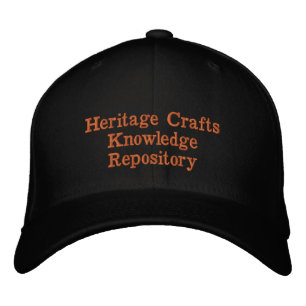 Bordada Gorra del repositorio de conocimiento de las pintu