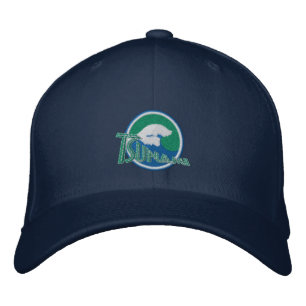 Bordada Gorra del tsunami bordado