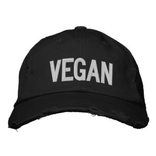 Bordada Gorra del vegano
