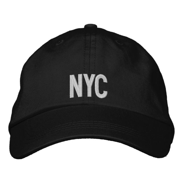 Bordada gorra diseñada en nyc. (Anverso)