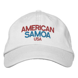 Bordada Gorra Embriodered de Samoa Americana