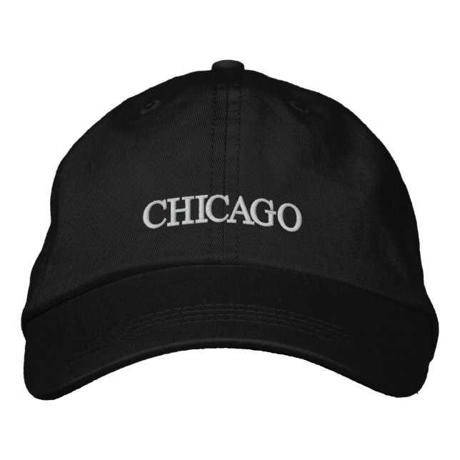 Bordada Gorra Embroidered de Chicago (Anverso)