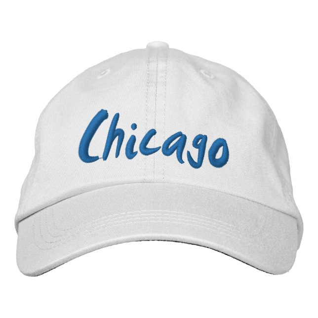Bordada Gorra Embroidered de Chicago (Anverso)