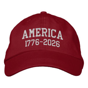 Bordada Gorra Embroidered de Cumpleaños 50 de América 1776