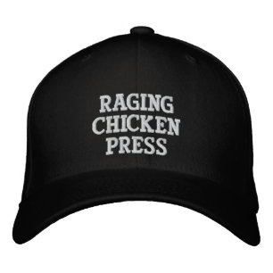 Bordada Gorra en el terreno de la prensa enfurecida de pol