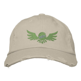 Bordada Gorra en problemas del fiesta piloto