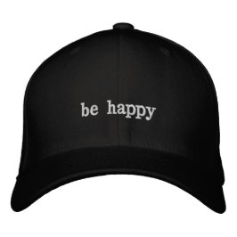 BORDADA GORRA FELIZ