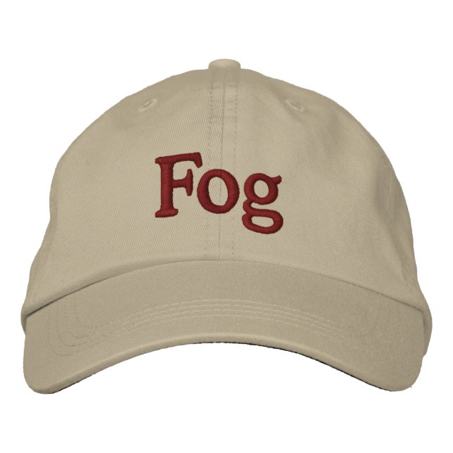 BORDADA GORRA FOG (Anverso)