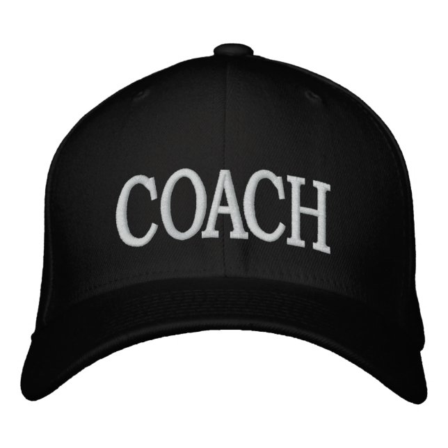 Bordada GORRA frontal y posterior de COACH (Anverso)